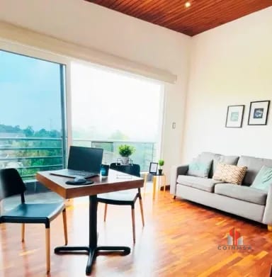 Penthouse amueblado en renta 16 / Lindora Loft — Apartamento en Alquiler en Zona 16, Guatemala, Ciudad — foto 11 de 14