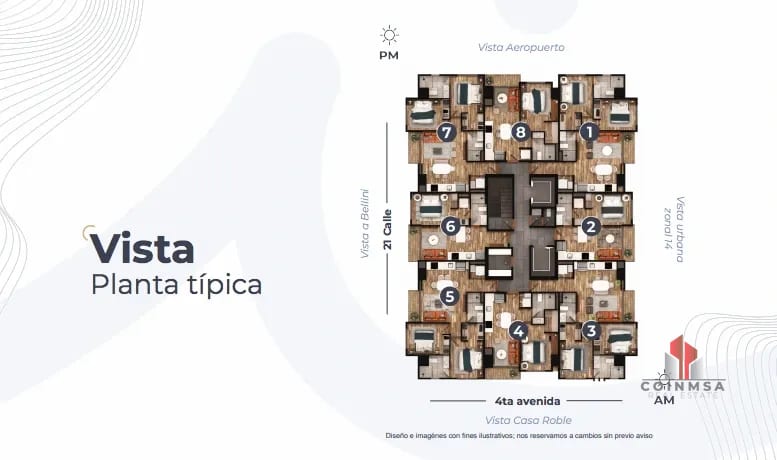 Apartamentos en Venta zona 14 / Amalfi — Apartamento en Venta en Zona 14, Guatemala, Ciudad — foto 2 de 6