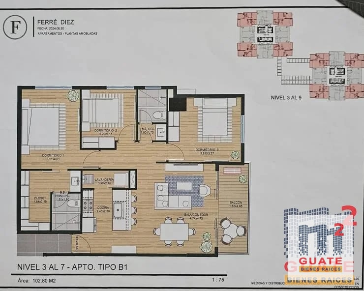 Apartamento en Renta, Zona 10 - 5