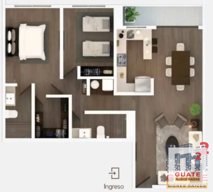Apartamento en Renta, Zona 14 (R8321) — Apartamento en Alquiler en Zona 14, Guatemala, Ciudad — foto 12 de 17