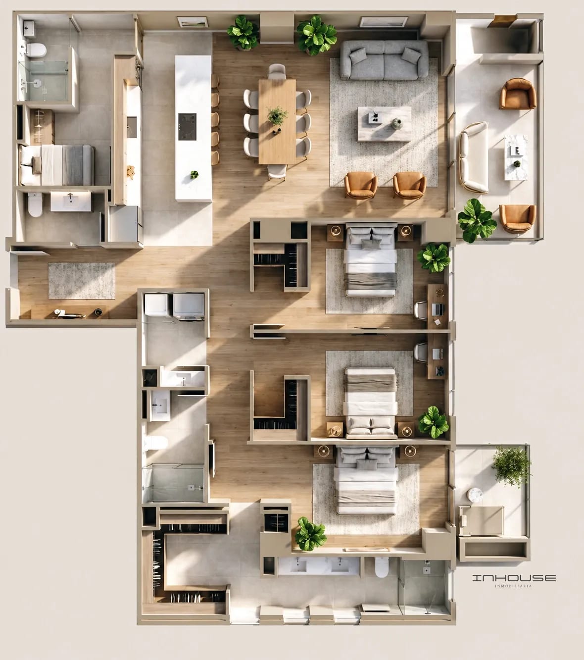 APARTAMENTO EN VENTA, SANTA ROSALIA ZONA 16 EN PLANOS — Apartamento en Venta en Zona 16, Guatemala, Ciudad — foto 10 de 10