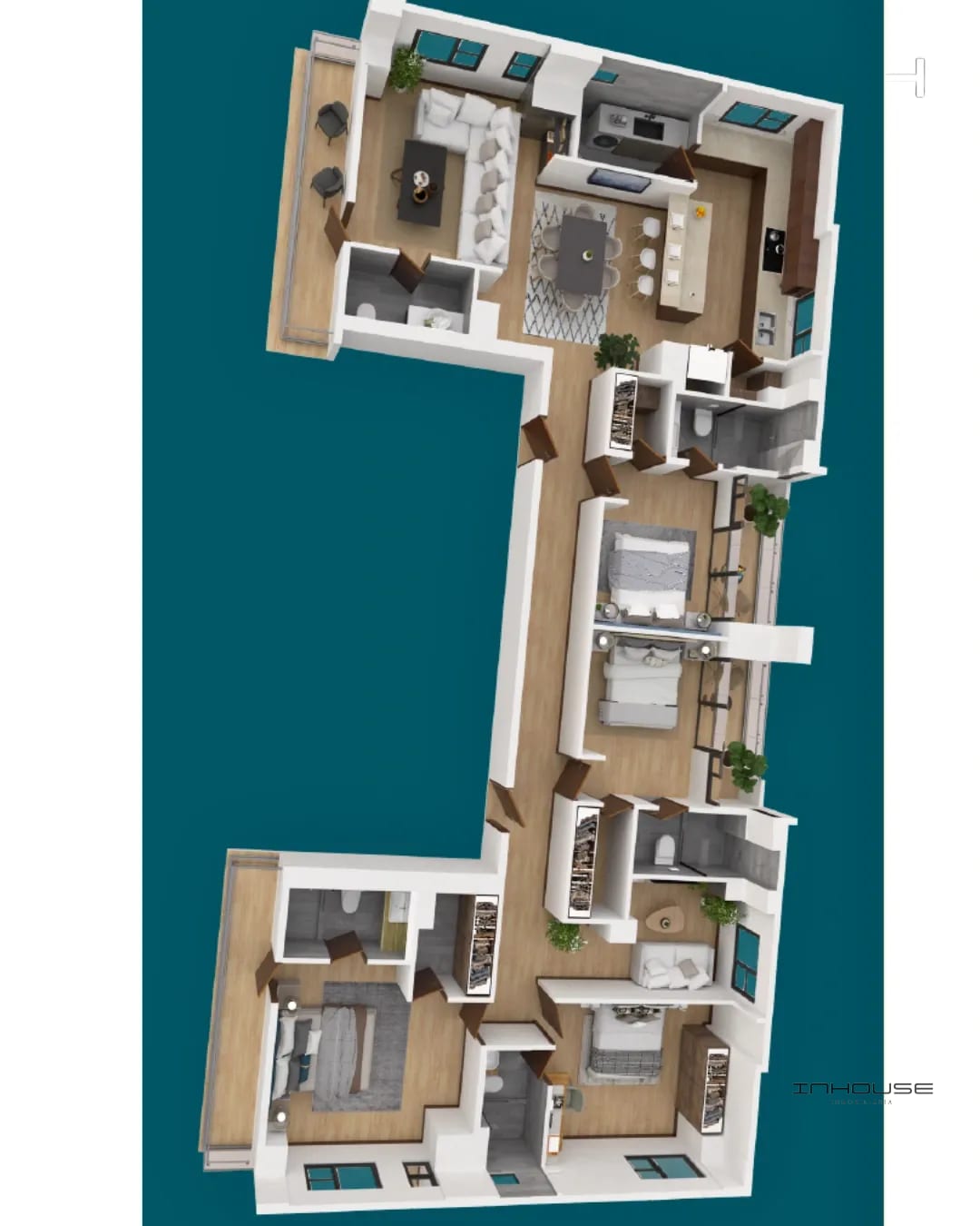 APARTAMENTO EN VENTA EN ZONA 15 – EN PLANOS- — Apartamento en Venta en Zona 15, Guatemala, Ciudad — foto 2 de 13