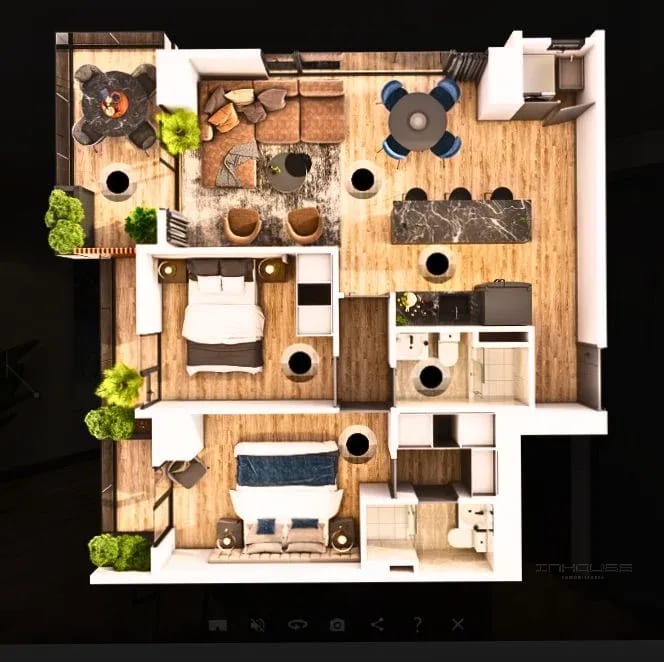 APARTAMENTO EN VENTA ZONA 15 VH1 PARA ESTRENAR — Apartamento en Venta en Zona 15, Guatemala, Ciudad — foto 4 de 9