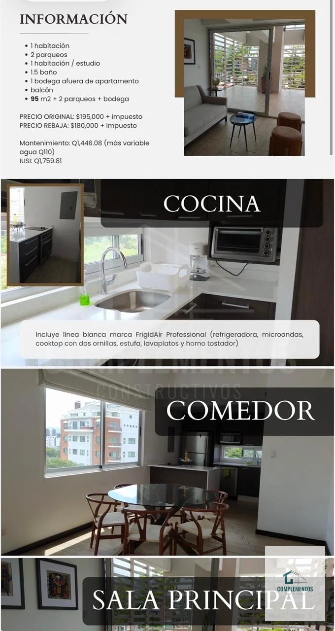 Ferrara 10, Apartamento en Venta zona 10 - 3