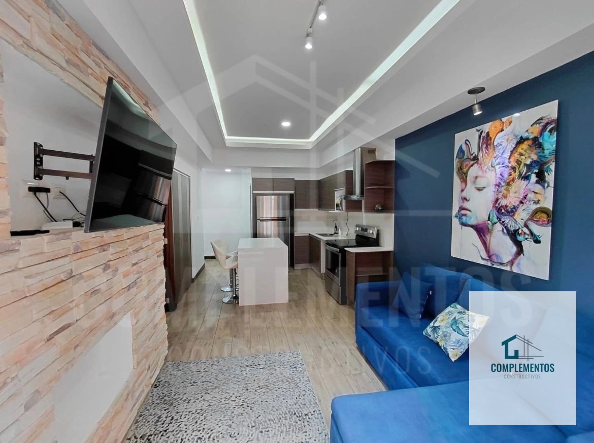 Casalini Diagonal, Apartamento en Renta zona 10, 1hab. 58 m2 — Apartamento en Alquiler en Casalini Diagonal 6, Zona 10, Guatemala, Ciudad — foto 4 de 8