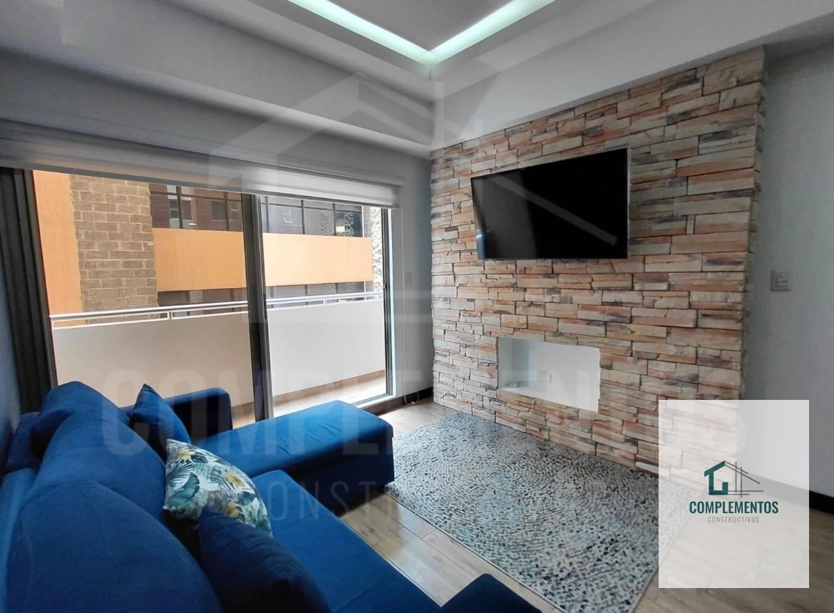 Casalini Diagonal, Apartamento en Renta zona 10, 1hab. 58 m2 — Apartamento en Alquiler en Casalini Diagonal 6, Zona 10, Guatemala, Ciudad — foto 7 de 8