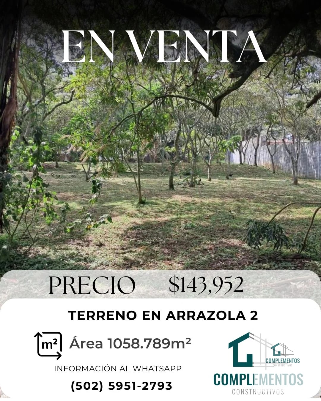 ARRAZOLA 2 Terreno en Venta en Caes — Terreno en Venta en Arrazola II, Carretera a El Salvador, Guatemala, Ciudad — foto 1 de 2