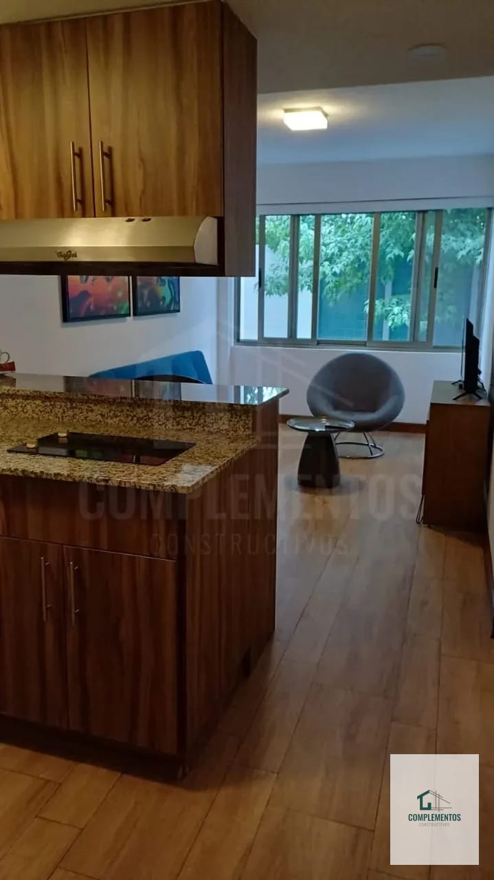 Las Conchas, Apartamento en Renta Zona 14, 1hab. 50m2 — Apartamento en Alquiler en Las Conchas, Zona 14, Guatemala, Ciudad — foto 8 de 9
