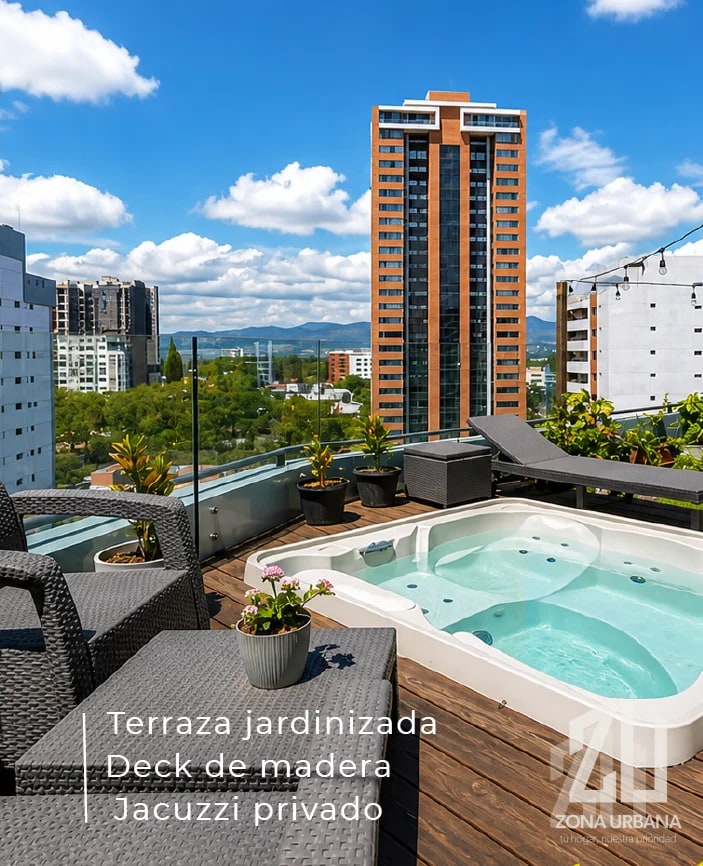 Penthouse de dos niveles en Zona 14 - 3