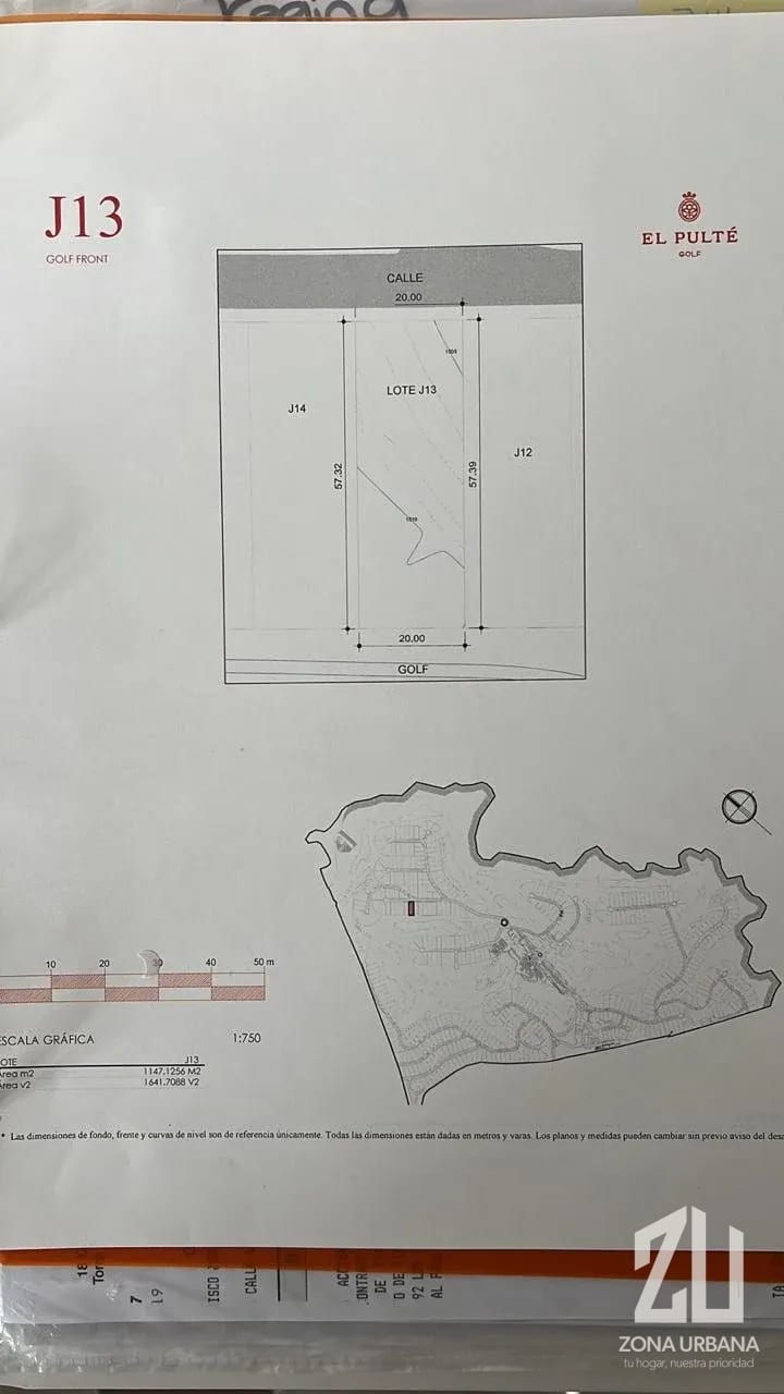 ⛳ Terreno golf front en el Club de Golf El Pulté — Terreno en Venta en El Pulté Golf, Zona 16, Guatemala, Ciudad — foto 1 de 3
