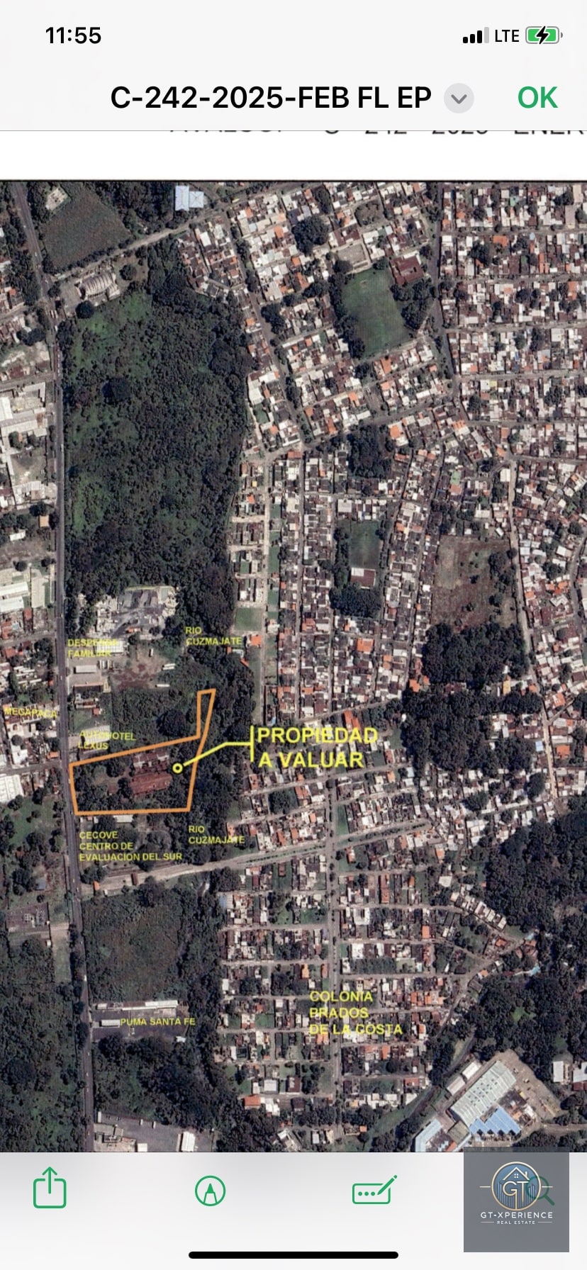 Terreno en Escuintla sobre ruta N-14 — Terreno en Venta en Escuintla, Escuintla — foto 1 de 3