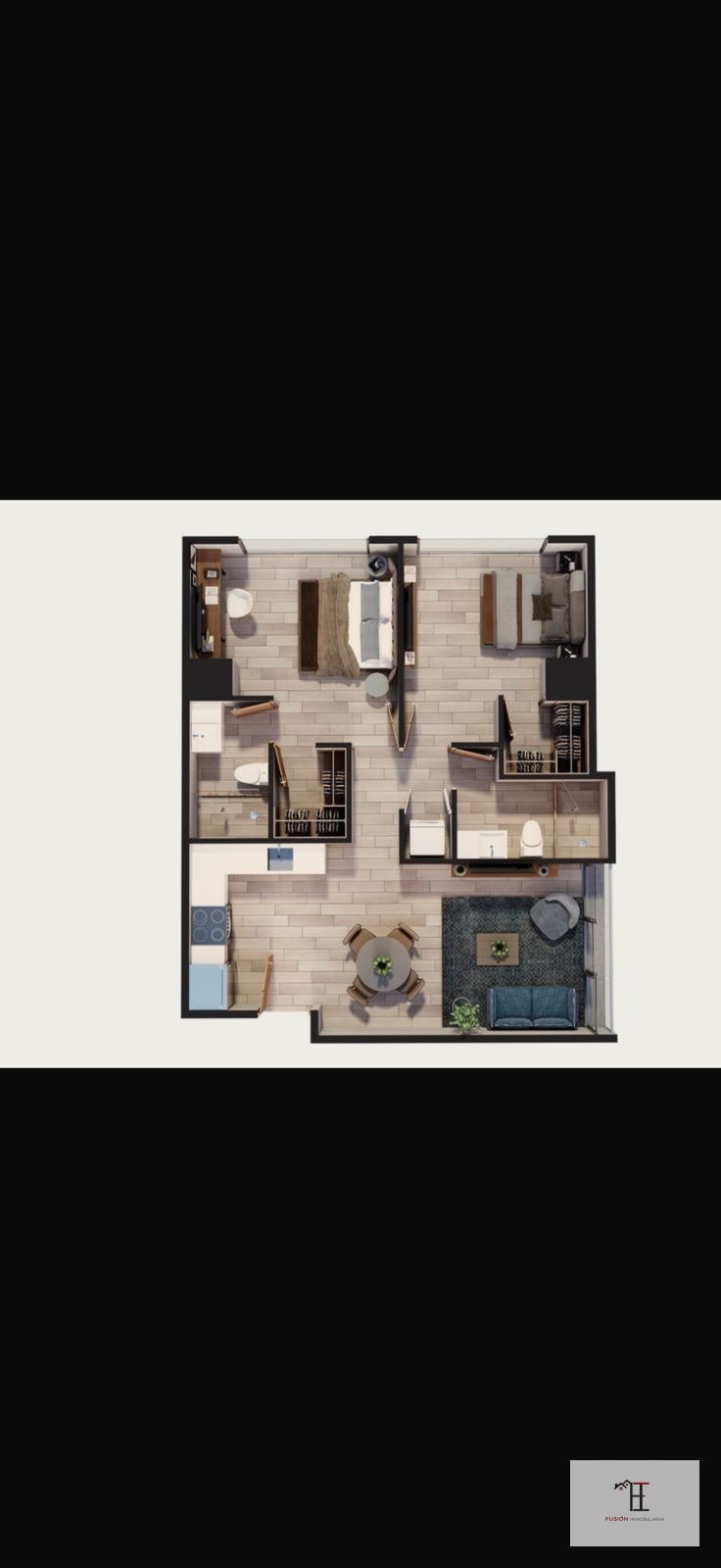 Vendo lindo apartamento en Edificio Moderno Zona 15 Vista Hermosa 1 dentro de garita — Apartamento en Venta en Vista Hermosa I, Zona 15, Guatemala, Ciudad — foto 4 de 4