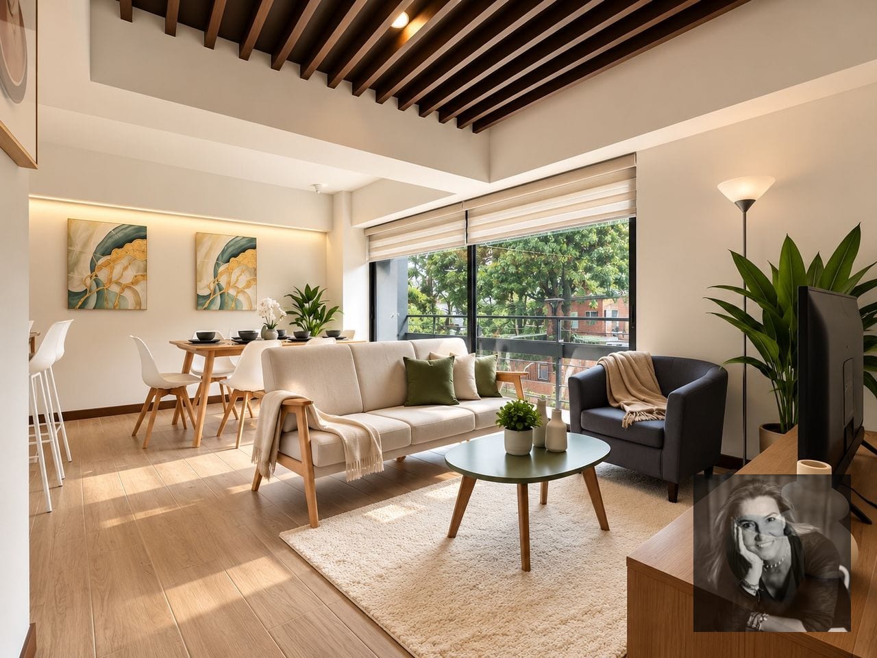 Apartamento Amueblado en renta , zona 16 — Apartamento en Alquiler en Zona 16, Guatemala, Ciudad — foto 1 de 14