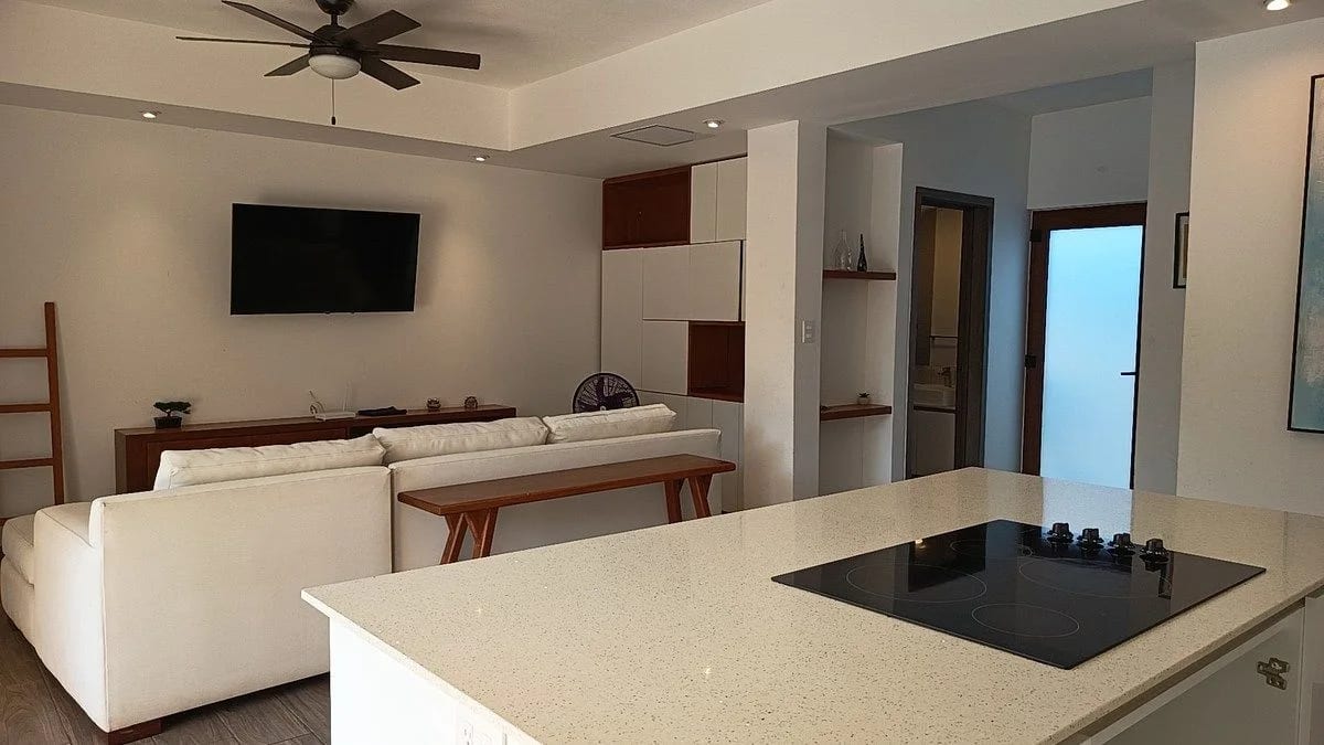 Sala — Villa en Venta en Monterrico — Casa vacacional en Venta en Monterrico, Santa Rosa — foto 3 de 14