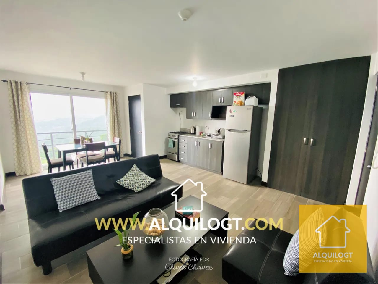 APARTAMENTO AMUEBLADO S CATARINA PINULA DE 3 HAB AGT653 — Apartamento en Alquiler en Santa Catarina Pinula, Guatemala, Ciudad — foto 2 de 8