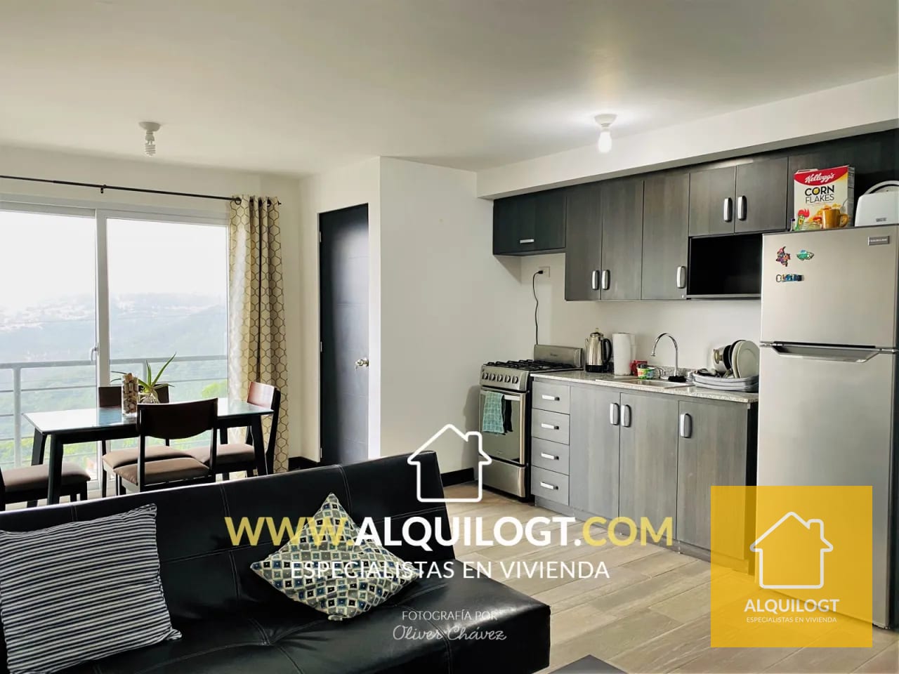 APARTAMENTO AMUEBLADO S CATARINA PINULA DE 3 HAB AGT653 — Apartamento en Alquiler en Santa Catarina Pinula, Guatemala, Ciudad — foto 4 de 8
