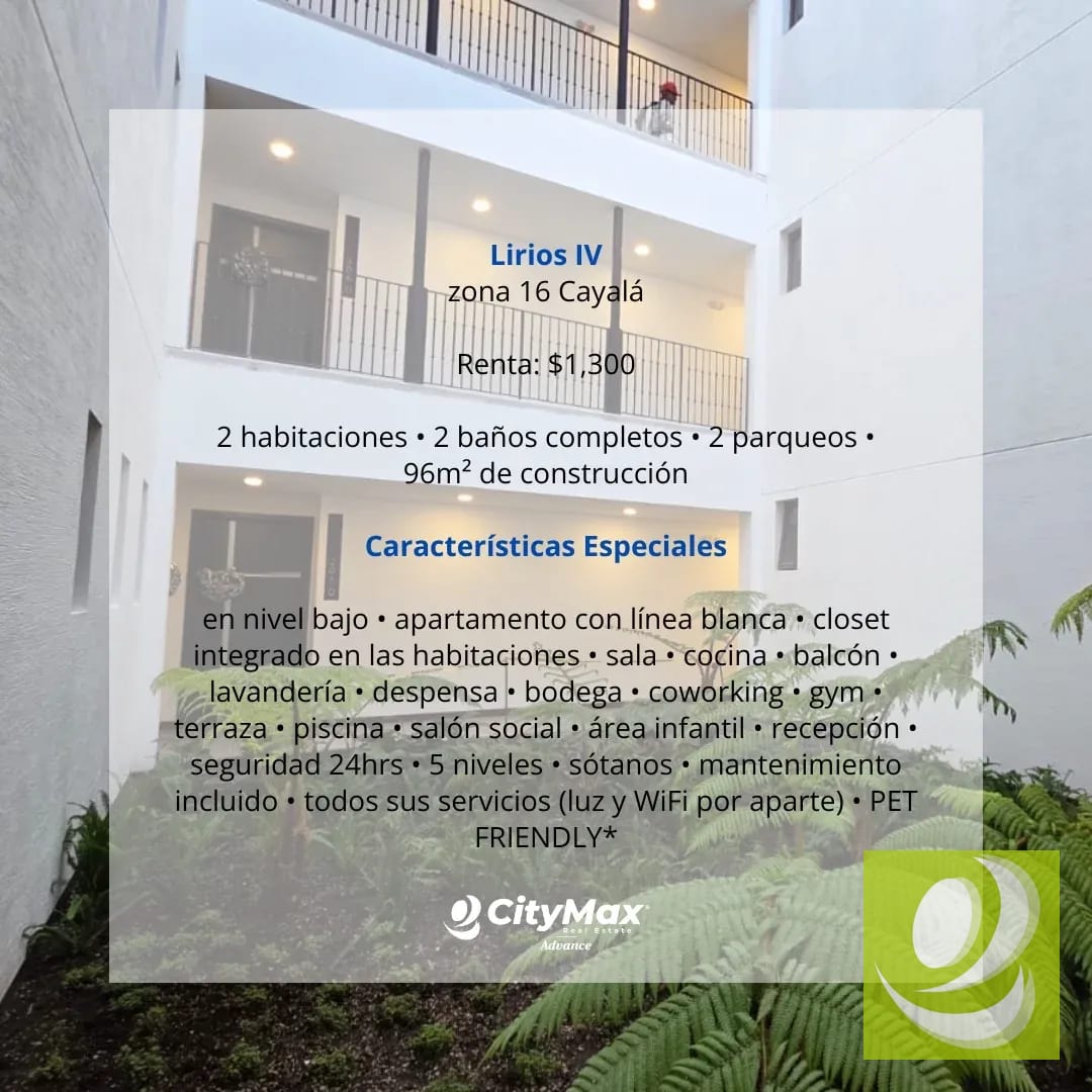 Apartamento en Renta en Lirios IV zona 16 Cayalá — Apartamento en Alquiler en Zona 16, Guatemala, Ciudad — foto 11 de 12