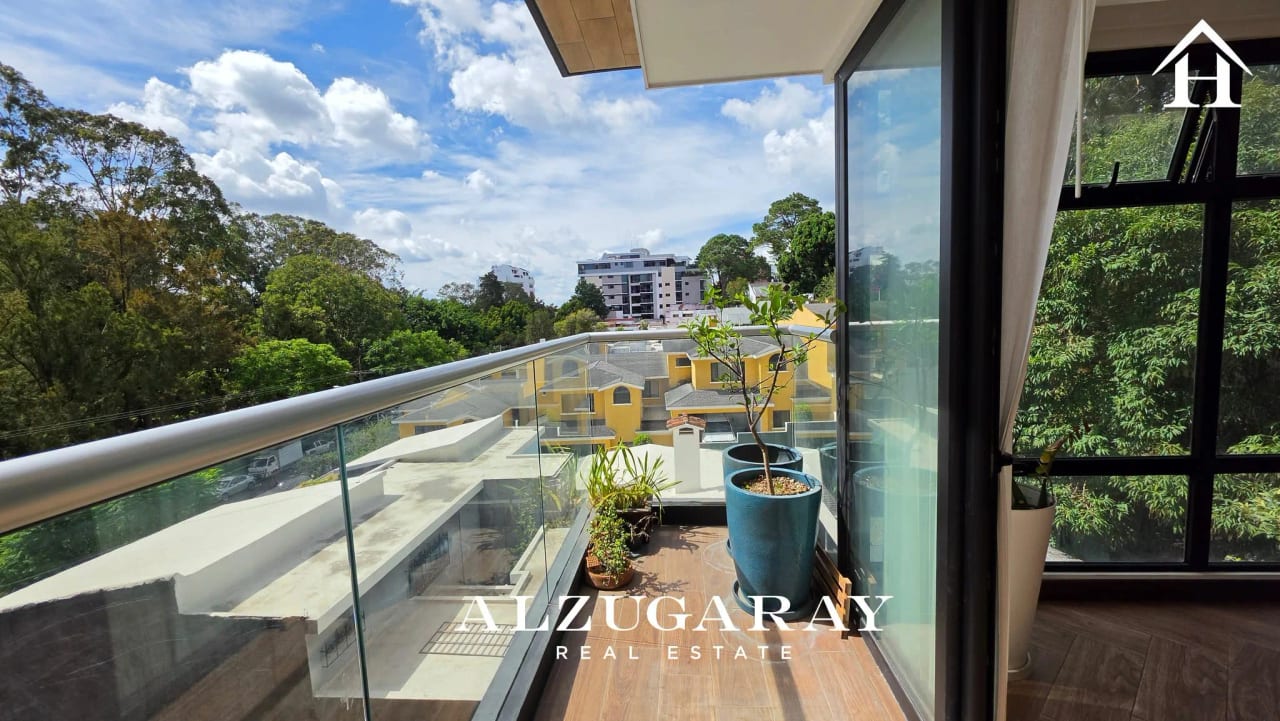 APTO MODERNO C/ BALCÓN 2 HAB. / VISTA HERMOSA I Z15 — Apartamento en Alquiler en Vista Hermosa I, Zona 15, Guatemala, Ciudad — foto 1 de 9