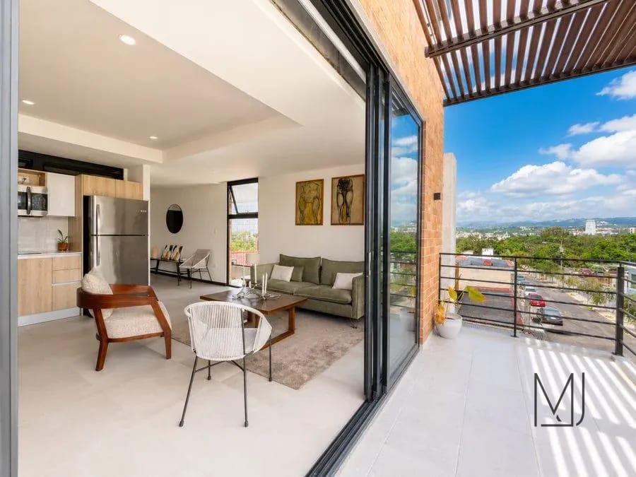 Apartamento en Alquiler | Mira | Zona 10 | Amueblado · 1 habitación — Apartamento en Alquiler en Mira, Zona 10, Guatemala, Ciudad — foto 1 de 8