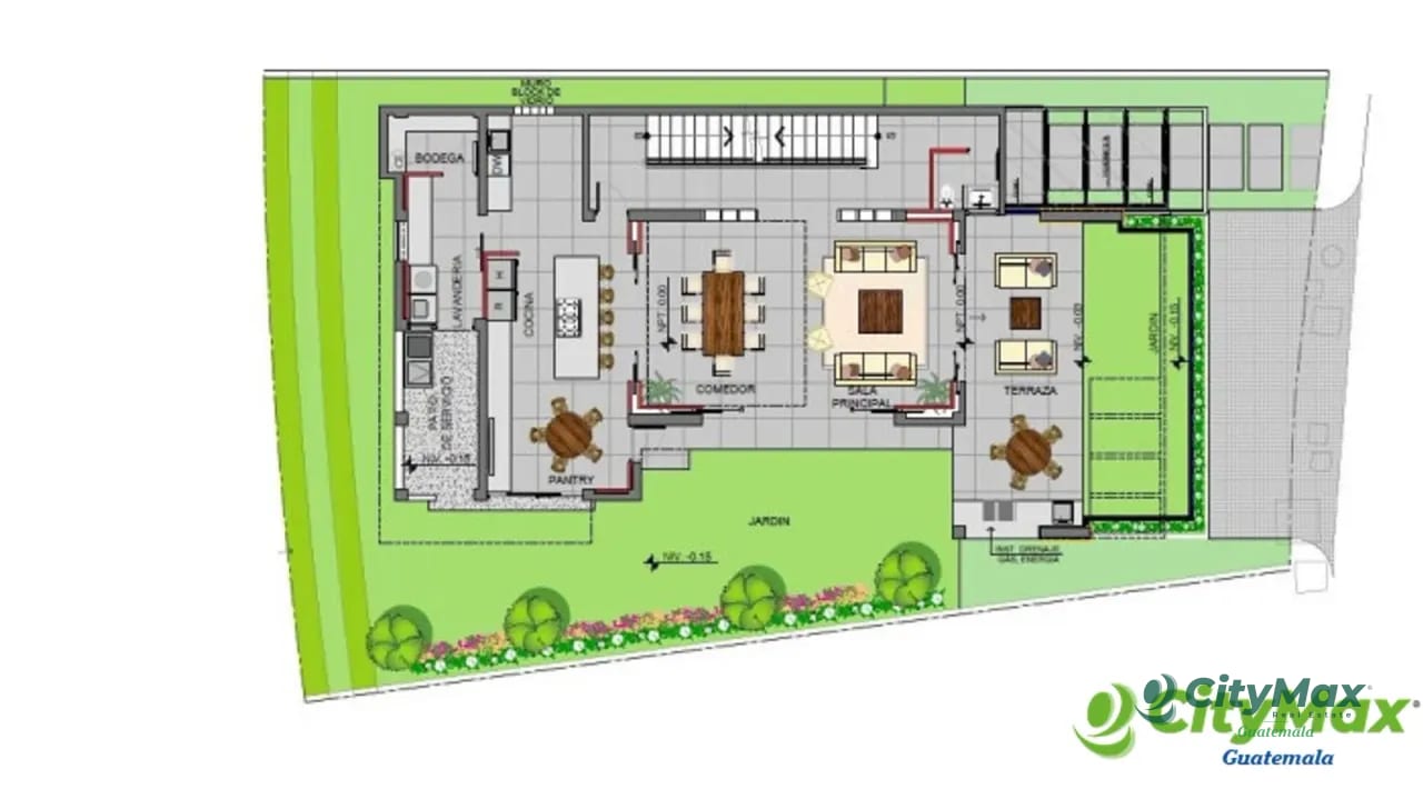 En venta Lujosa Casa en la zona 16 El Pulte — Casa en Venta en El Pulté, Zona 16, Guatemala, Ciudad — foto 5 de 6