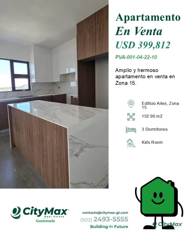 Apartamento 3 Dormitorios en Venta Zona 15 Nivel Alto — Apartamento en Venta en Vista Hermosa II, Zona 15, Guatemala, Ciudad — foto 5 de 9
