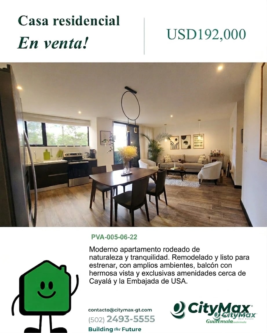 En Venta Apartamento en Enalto zona 16 OPORTUNIDAD — Apartamento en Venta en Zona 16, Guatemala, Ciudad — foto 1 de 5