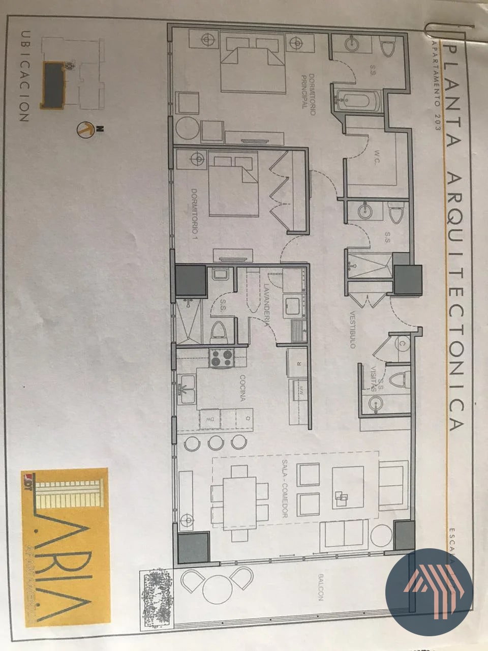 VENTA DE AMPLIO Y CÉNTRICO APARTAMENTO - ARIA, ZONA 10 - 8