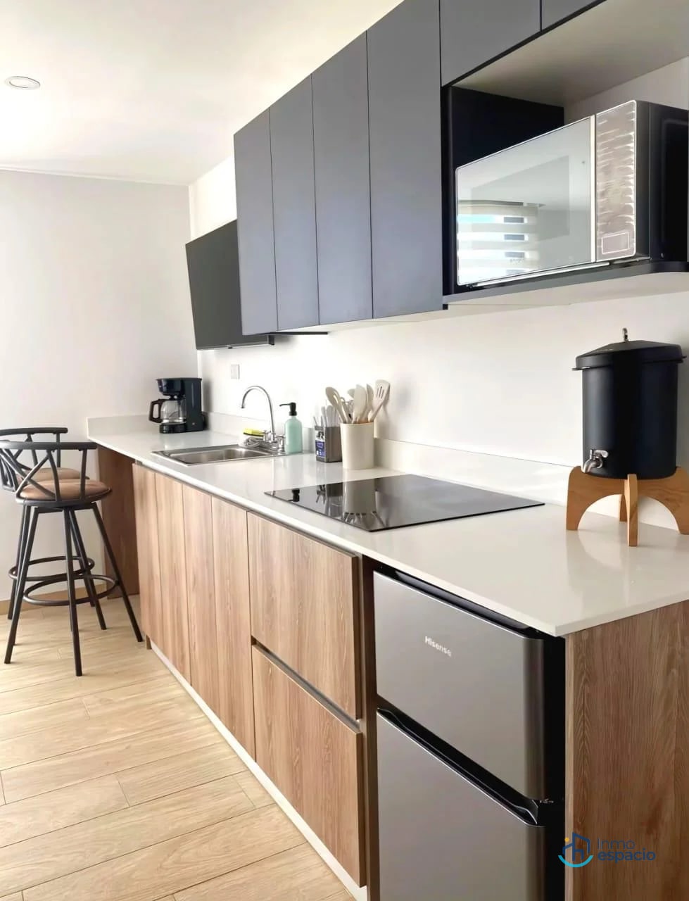 Apartamento tipo estudio en Zona 14, Edificio Meraki 14 - 15