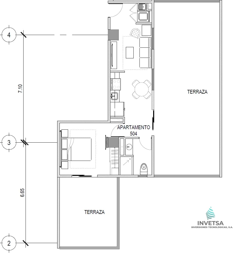 APARTAMENTO 3 DORMITORIOS ZONA 2 CIUDAD NUEVA (copia) - 7