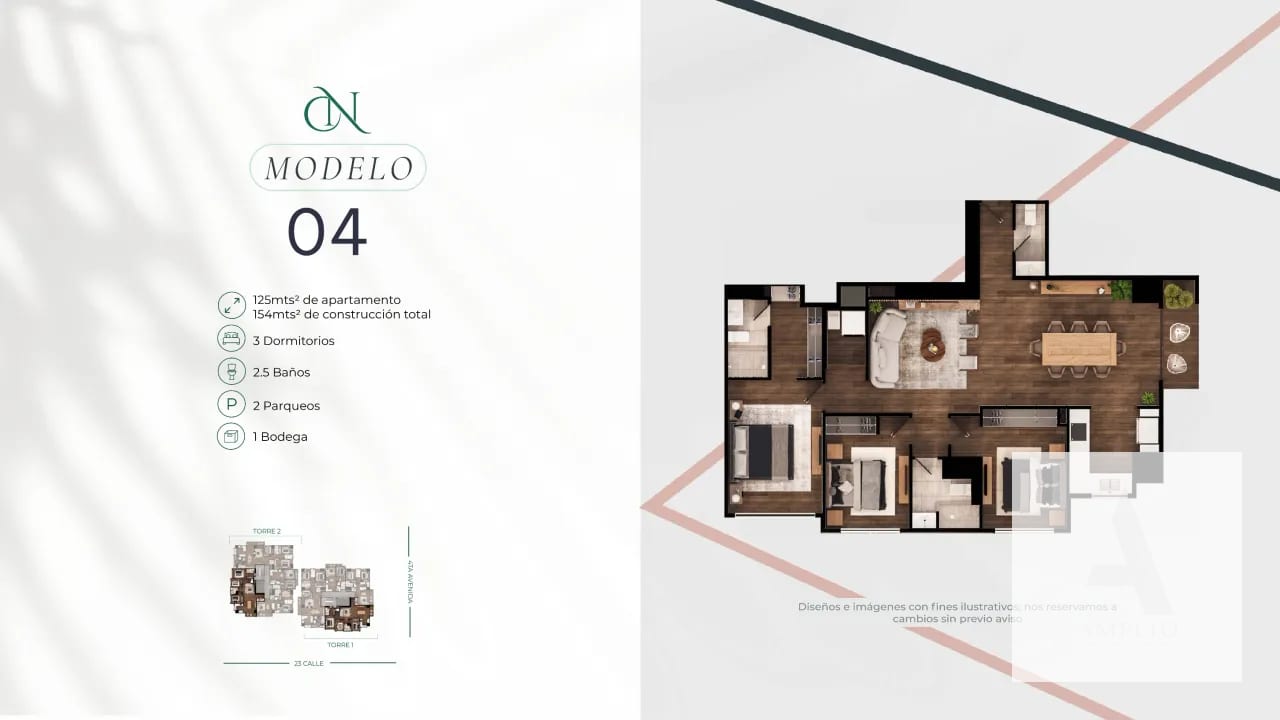 Casa Nogal, zona 14 (Proyecto en construcción) — Apartamento en Venta en Zona 14, Guatemala, Ciudad — foto 11 de 14