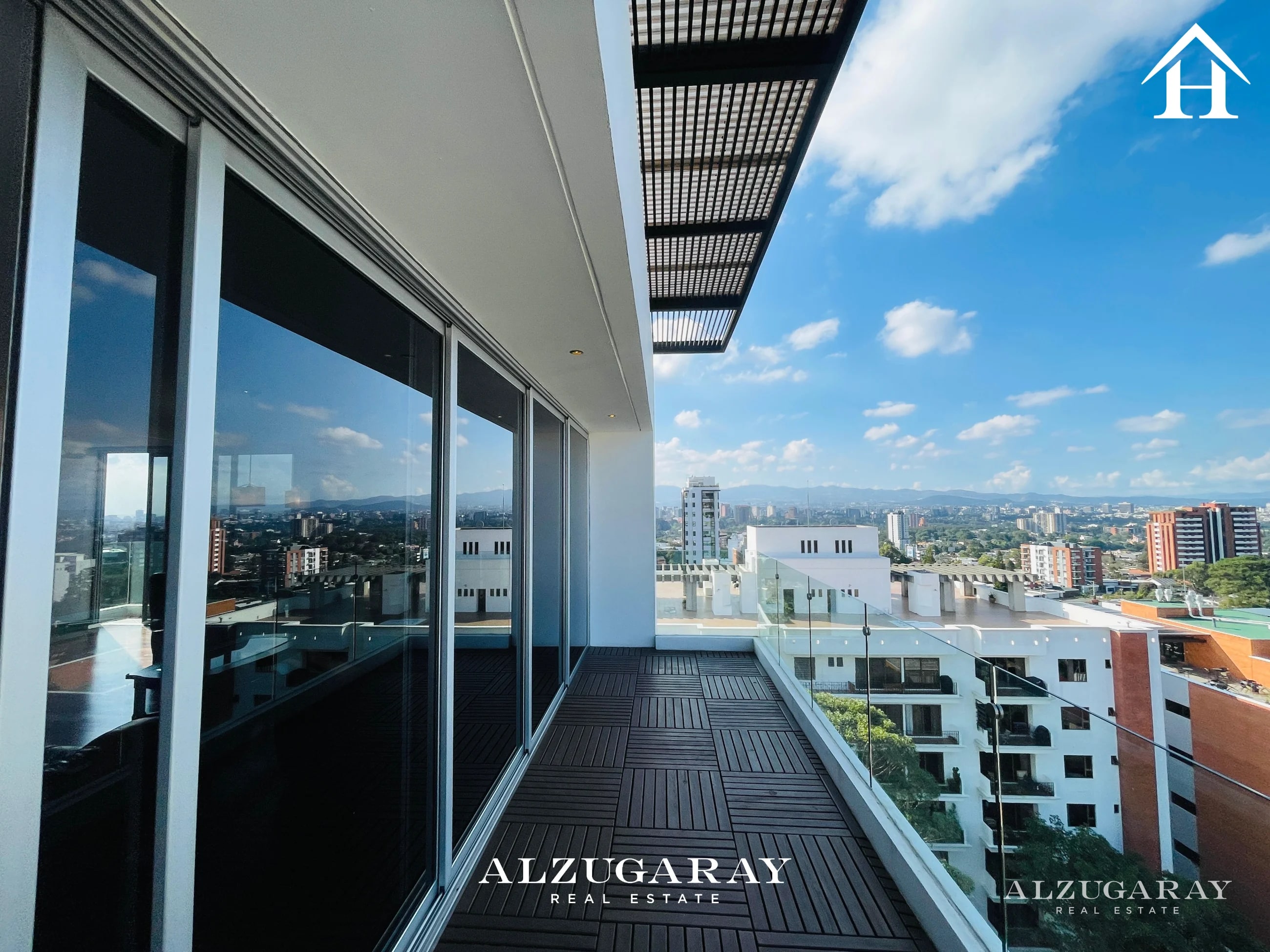 PENTHOUSE C/ AMPLIOS BALCONES - 3 HAB. / VISTA HERMOSA I ZONA 15 — Apartamento en Alquiler en Zona 15, Guatemala, Ciudad — foto 5 de 17