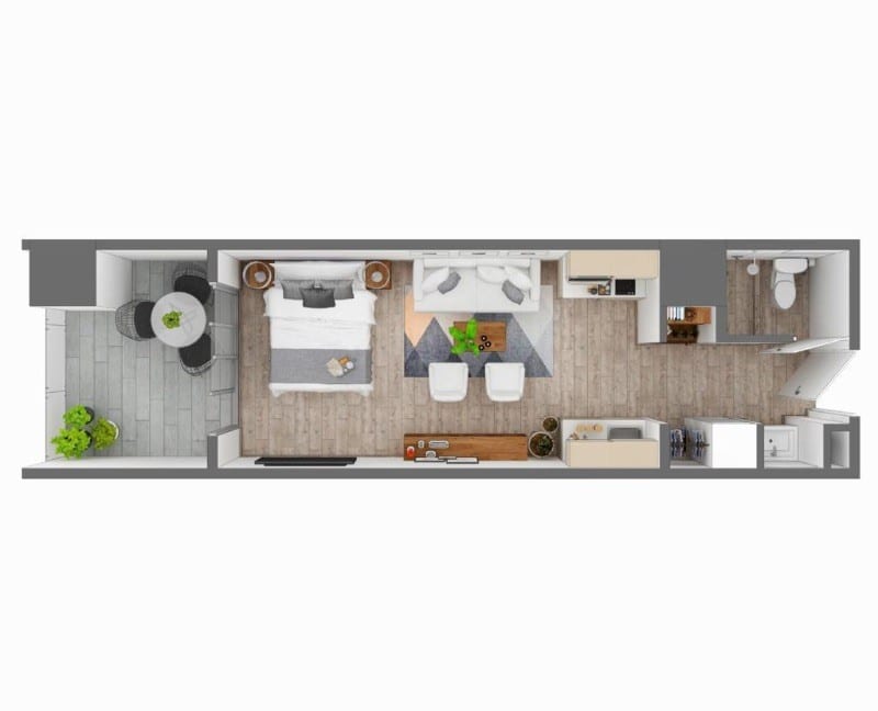 Apartamento en venta edificio Narama zona 13 — Apartamento en Venta en Narama, Zona 13, Guatemala, Ciudad — foto 2 de 10