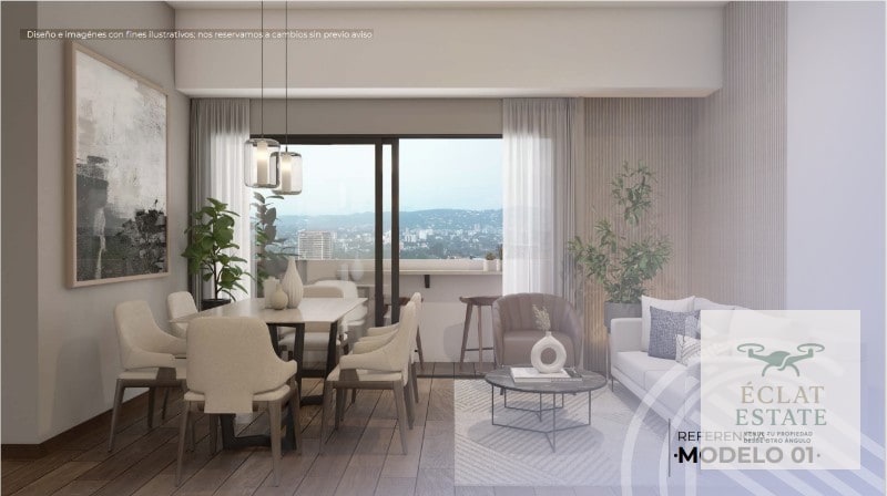 Apartamentos en Construcción de 3 Habitaciones en Venta en Zona 10. — Apartamento en Venta en Zona 10, Guatemala, Ciudad — foto 4 de 6
