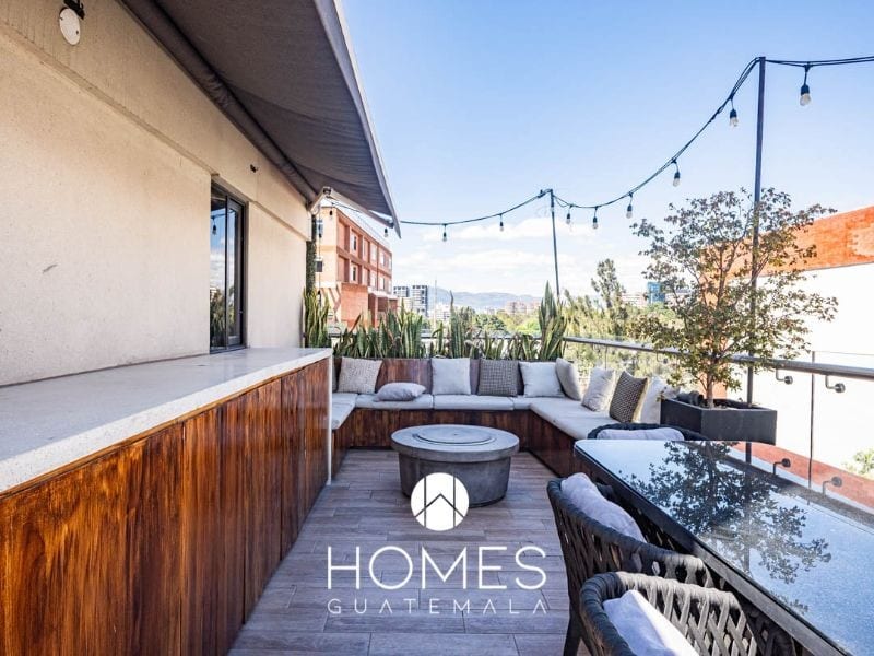 Apartamento con amplia terraza en Venta, Zona 14 La Villa. — Apartamento en Venta en Be14, Zona 14, Guatemala, Ciudad — foto 6 de 16