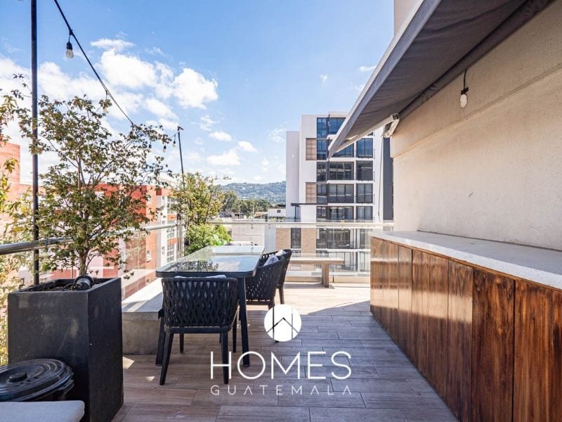 Apartamento con amplia terraza en Venta, Zona 14 La Villa. — Apartamento en Venta en Be14, Zona 14, Guatemala, Ciudad — foto 7 de 16