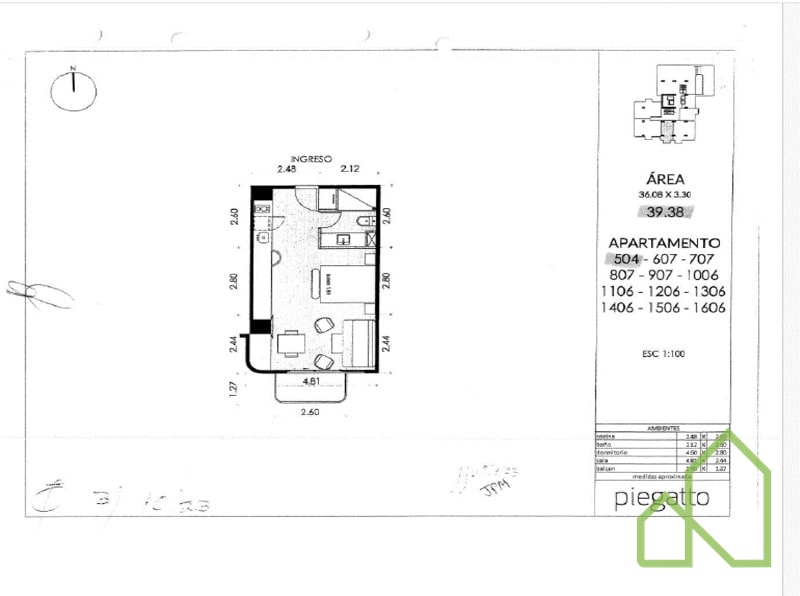 Apartamento en Planos 1 habitación se Vende en Meraki San Ignacio — Apartamento en Venta en Zona 10, Guatemala, Ciudad — foto 6 de 6