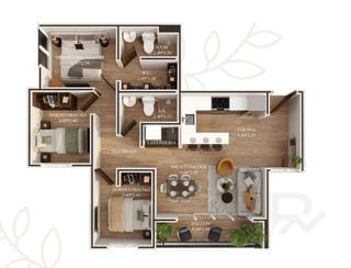 Vendo Apartamento  Tipo  " A y D " en Torre Paseo del Bosque — Apartamento en Venta en Carretera a El Salvador, Guatemala, Ciudad — miniatura 4 de 6