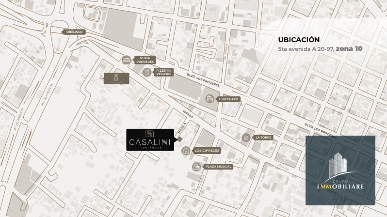 Vendo Apartamentos Nuevos en Zona 10 Casalini - 1