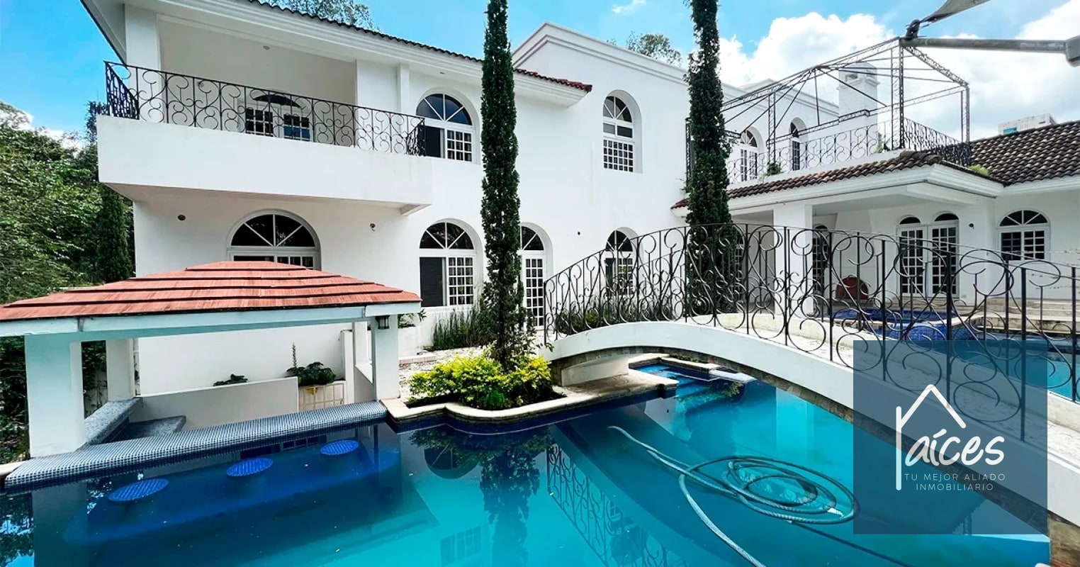 Casa con piscina en venta FORESTA CAYALA Zona 16 (D) - 3
