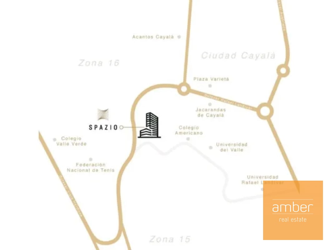 Apartamento en Spazio, Zona 15 - 2