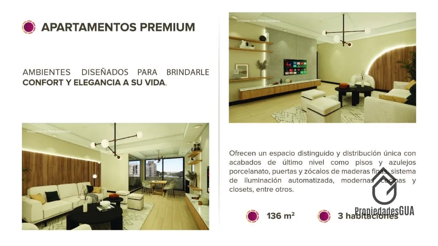 Apartamentos en Segheria zona 14 - parque urbano - 4