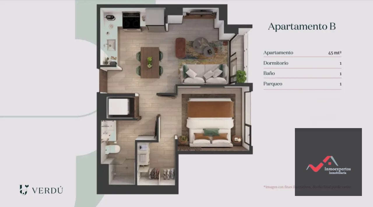 APARTAMENTO EN VENTA ZONA 13 EDIFICIO VERDU — Apartamento en Venta en Verdú, Zona 13, Guatemala, Ciudad — foto 7 de 17