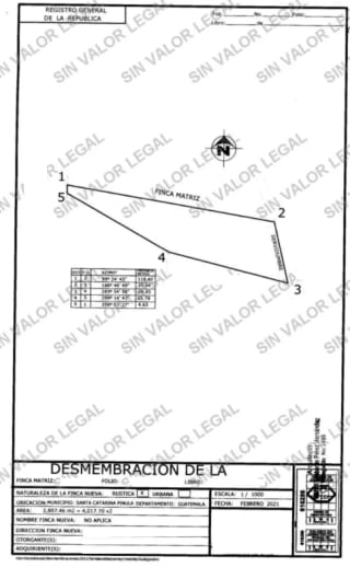 Terreno en Santa Catarina Pinula — Terreno en Venta en Santa Catarina Pinula, Guatemala, Ciudad — miniatura 2 de 3