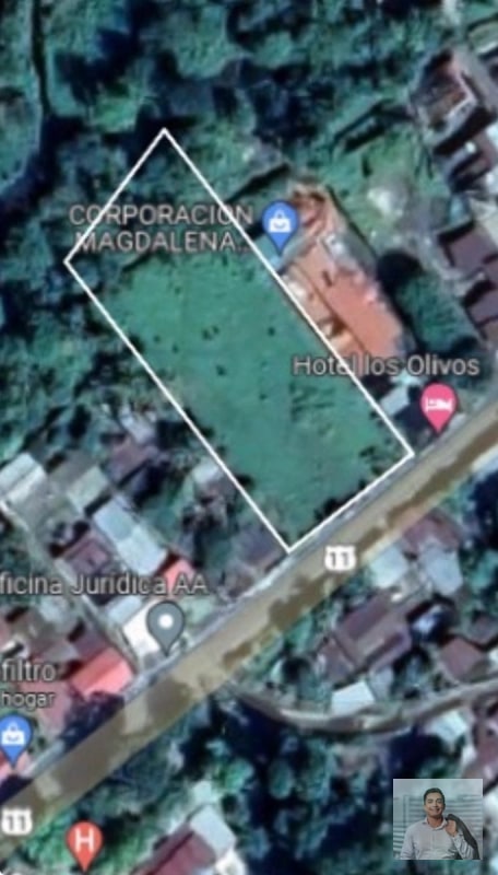 Terreno Patulul, Suchitepequez.41 frente*113 fondo/ 5,459.80 m2 área registrada.Valor 4 millones - 6