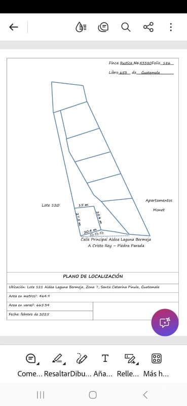 Terreno venta Laguna Bermeja (uso comercial) - 7