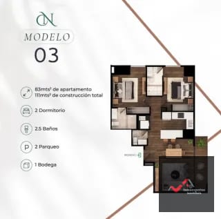 APARTAMENTOS EN PREVENTA ZONA 14 — Apartamento en Venta en Zona 14, Guatemala, Ciudad — miniatura 5 de 7