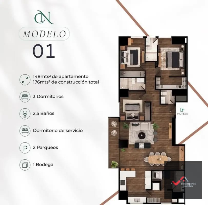 APARTAMENTOS EN PREVENTA ZONA 14 — Apartamento en Venta en Zona 14, Guatemala, Ciudad — foto 4 de 7