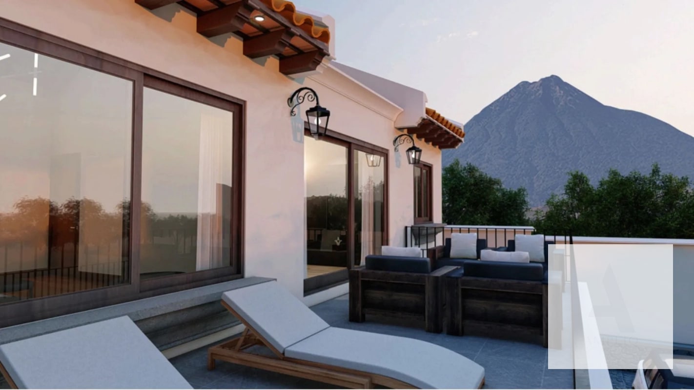 Casa con amplio jardín para estrenar en VENTA -Antigua Guatemala - 2