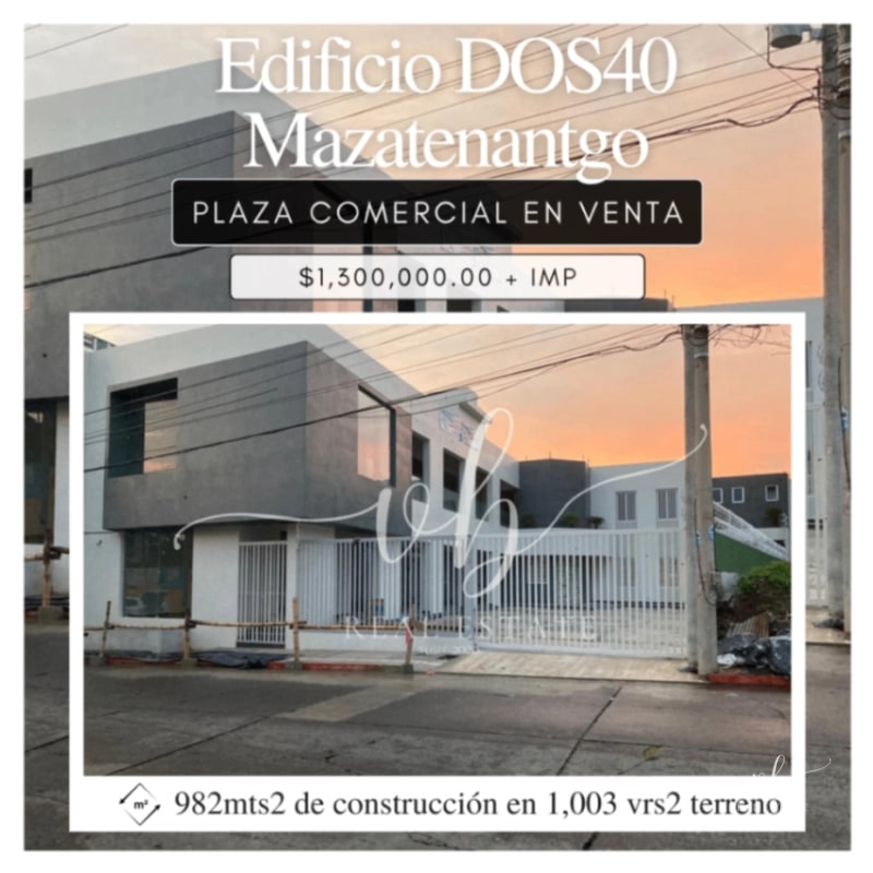 Plaza comercial en venta - Mazatenantgo - 1