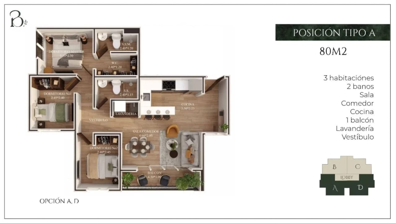 Apartamentos en Venta 3 Habitaciones Km. 24 CAES — Apartamento en Venta en km 21-25, Carretera a El Salvador, Guatemala, Ciudad — foto 7 de 10